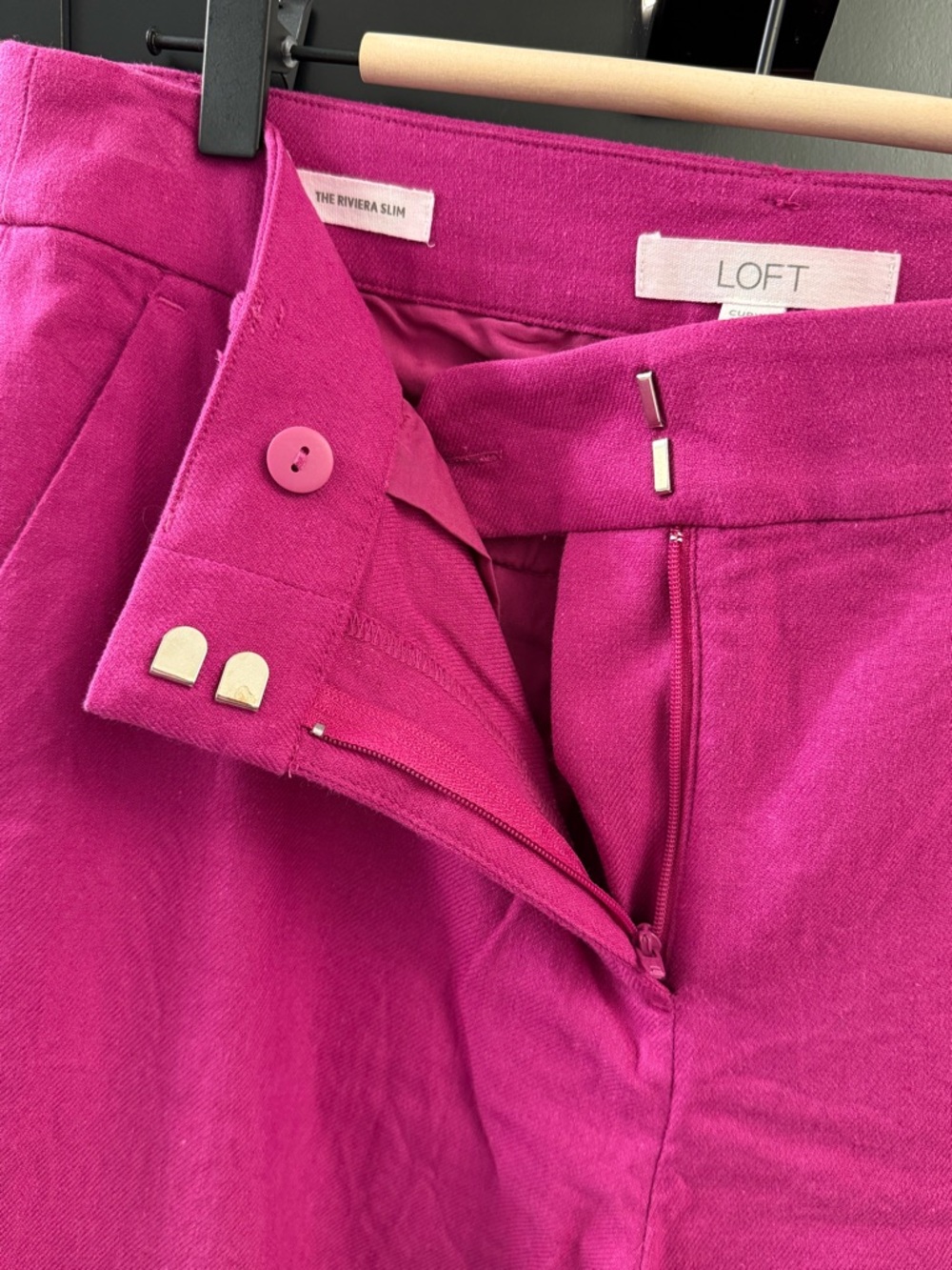LOFT Riviera Slim Pants - Picture 7 of 9
